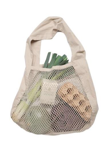 Net Shoulder Bag Shopper Laukku Beige The Organic Company