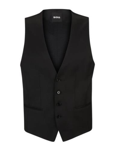 H-Huge-Vest-B1 Puvun Liivi Black BOSS