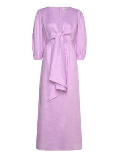 La Mia Maxi Dress Maksimekko Juhlamekko Purple Faithfull The Brand