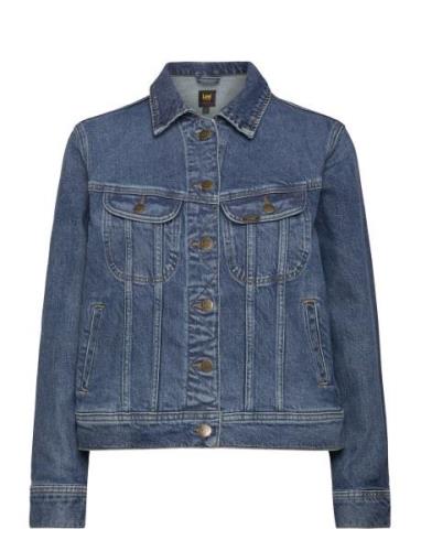 Rider Jacket Farkkutakki Denimtakki Blue Lee Jeans