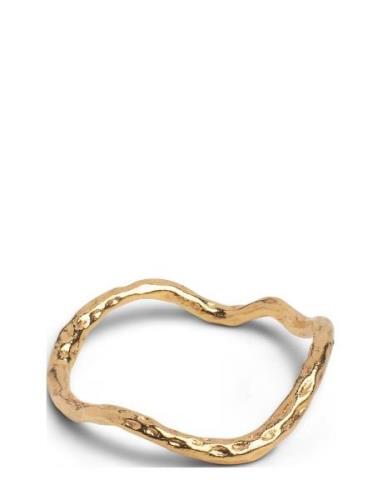 Sway Ring Sormus Korut Gold Enamel Copenhagen