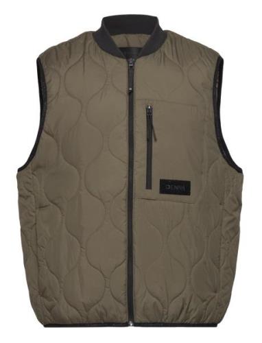 Light Weight Vest Liivi Khaki Green Tom Tailor