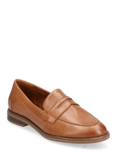 Women Slip-On Loaferit Matalat Kengät Beige Tamaris