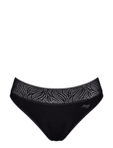 Sloggi Period Pants Tai Heavy Flow Alushousut Brief Tangat Black Slogg...