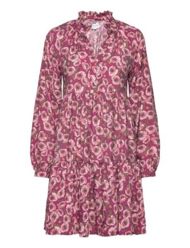 Dress Mona Lyhyt Mekko Pink Lindex