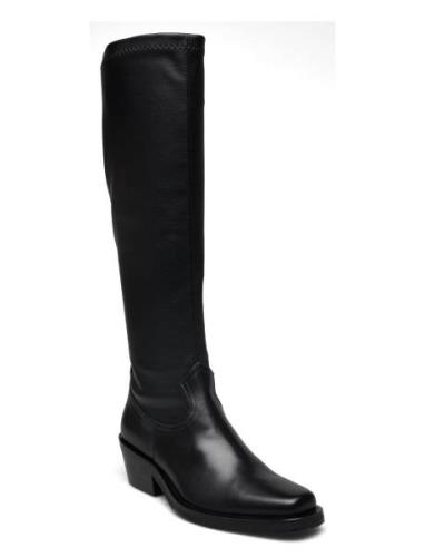 Long Boots Korkeavartiset Saapikkaat Black Billi Bi