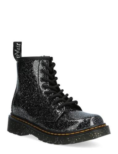 1460 J Black Cosmic Glitter Bootsit Nauhalliset Saapikkaat Black Dr. M...