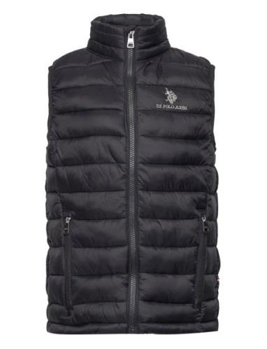 Lightweight Quilted Gilet Toppaliivi Black U.S. Polo Assn.