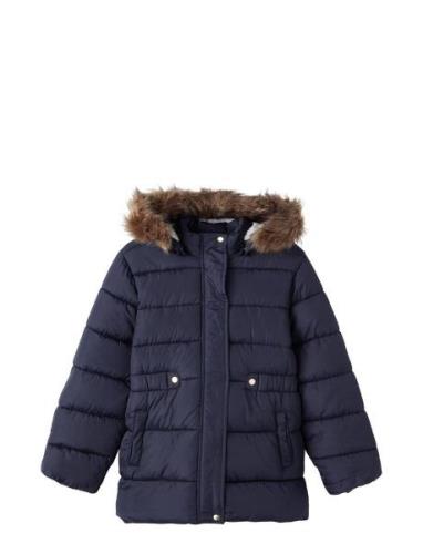 Nkfmerethe Jacket2 Noos Toppatakki Navy Name It