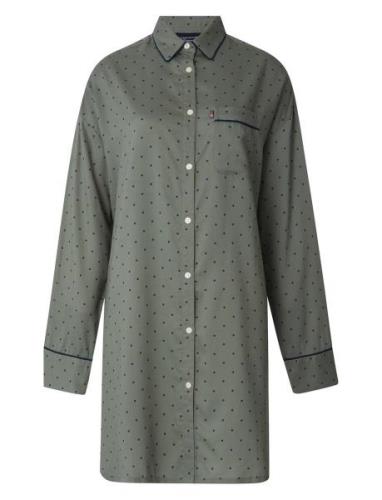 Luna Lyocell Nightshirt Yöpaita Green Lexington Home