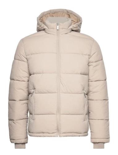 Slhcooper Puffer Jkt Noos Vuorillinen Takki Topattu Takki Beige Select...