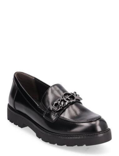 Women Slip-On Loaferit Matalat Kengät Black Tamaris