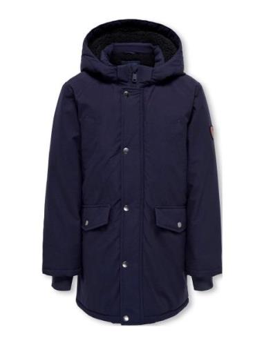 Kobnewoliver Parka Jacket Cp Otw Parka Takki Navy Kids Only