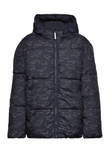 Puffer Jacket Toppatakki Navy Tom Tailor