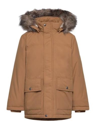 Nkmmarlin Parka Jacket Pb Fo Parka Takki Brown Name It