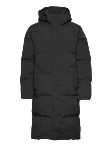 Mayfield Padded Coat Vuorillinen Takki Topattu Takki Black Les Deux