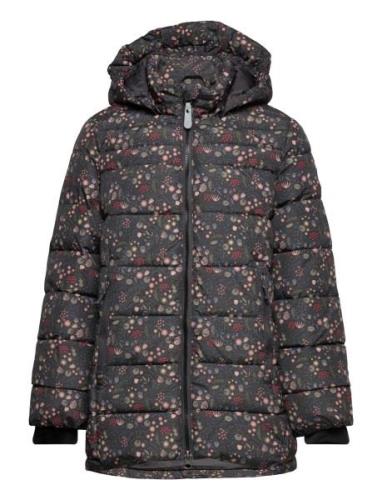 Jacket - Quilt - Long - Aop Toppatakki Black Color Kids