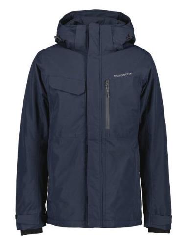 Stefan Usx Jkt Parka Takki Navy Didriksons