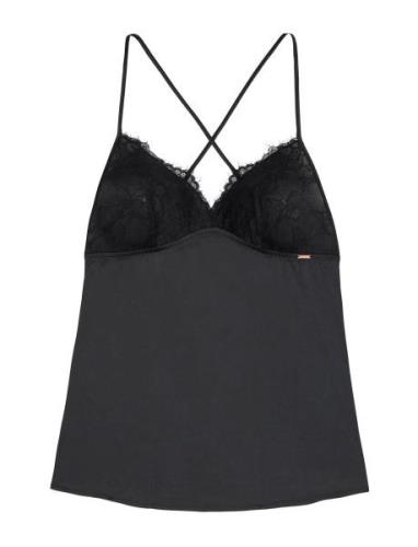 Abelia Camisole Toppi Black Dorina