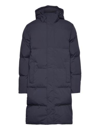 Mayfield Padded Coat Vuorillinen Takki Topattu Takki Navy Les Deux