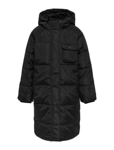 Kognewbelinda Long Puffer Otw Toppatakki Black Kids Only