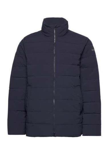 Mattis Puffer Jacket Vuorillinen Takki Topattu Takki Navy Les Deux