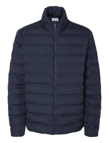 Slhbarry Quilted Jacket Noos Vuorillinen Takki Topattu Takki Navy Sele...