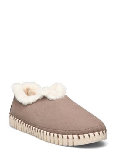 Flats Aamutossut Tohvelit Beige Ilse Jacobsen