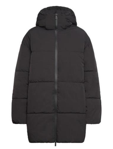 Slffraya Puffer Jacket B Vuorillinen Takki Topattu Takki Black Selecte...