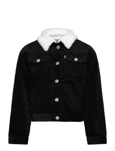 Levi's® Baggy Corduroy Trucker Jacket Bombertakki Black Levi's