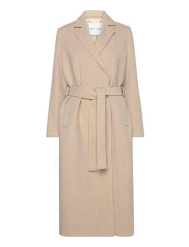 Astrid Coat 11104 Outerwear Coats Winter Coats Beige Samsøe Samsøe