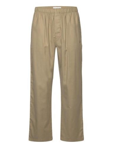 Sleep Pant Olohousut Khaki Green Calvin Klein