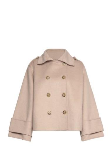 Teramo Coat Villakangastakki Beige Stylein