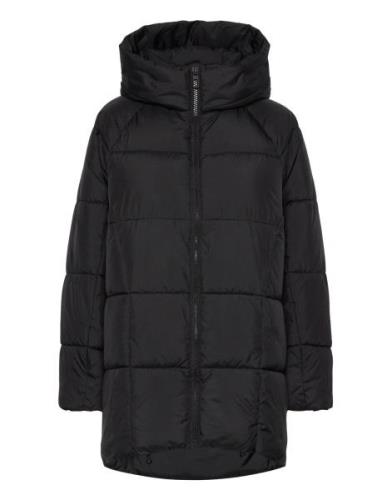 Onlasta Over D Puffer Coat Cc Otw Topattu Pitkä Takki Black ONLY