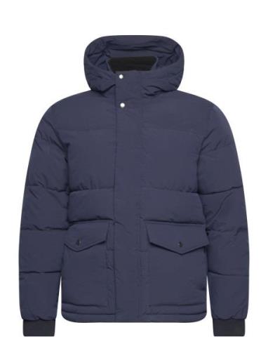 Jjdavid Puffer Jacket Vuorillinen Takki Topattu Takki Navy Jack & J S