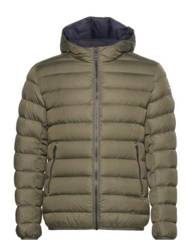 Mens Down Jacket Vuorillinen Takki Topattu Takki Khaki Green Colmar