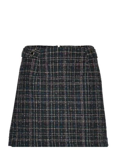 Dora Skirt Lyhyt Hame Black Fabienne Chapot