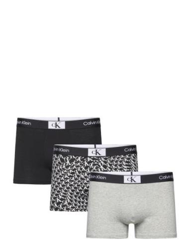 Trunk 3Pk Bokserit Black Calvin Klein