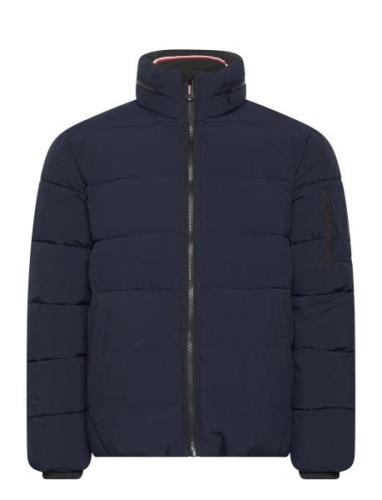 Puffer Jacket Vuorillinen Takki Topattu Takki Navy Tom Tailor