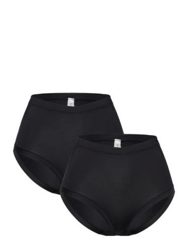 Brief High Control 2 Pack Alushousut Brief Tangat Black Lindex