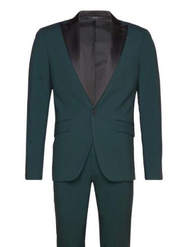 Responsibly Made Stretch Tuxedo Sui Smokki Khaki Green Lindbergh