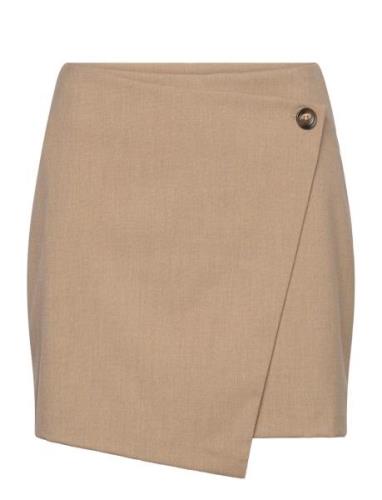 Bs Emmie Skirt Lyhyt Hame Brown Bruun & Stengade