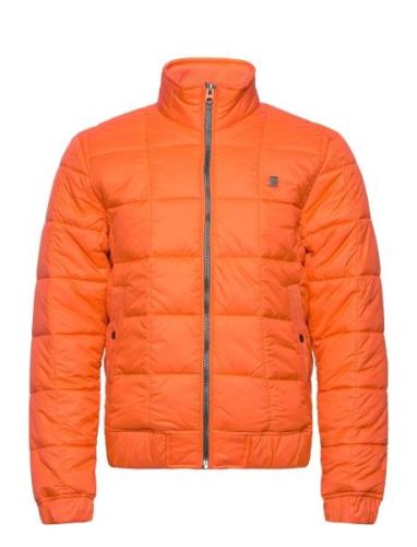 Meefic Quilted Jkt Vuorillinen Takki Topattu Takki Orange G-Star RAW