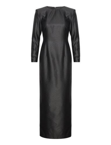 Kaamos Maxi Dress Maksimekko Juhlamekko Black Hálo