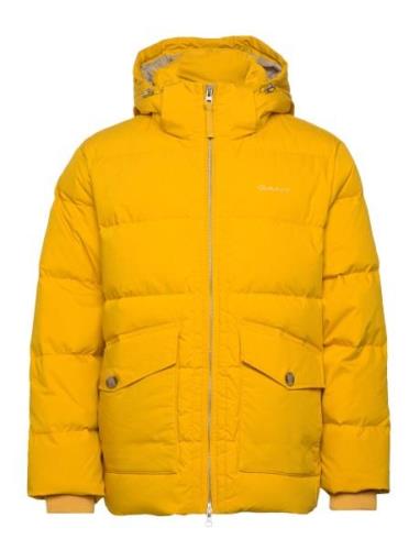 Alta Down Jacket Vuorillinen Takki Topattu Takki Yellow GANT