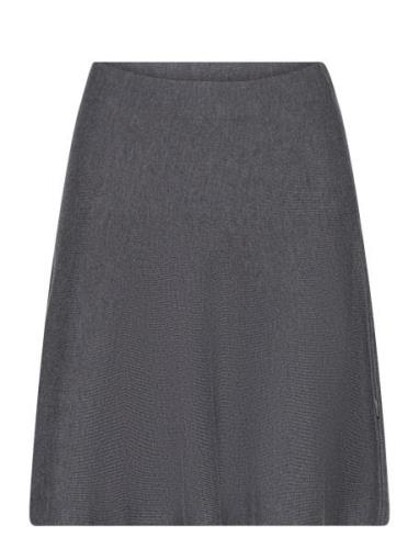 Triny Merino Skirt Lyhyt Hame Grey Ella&il