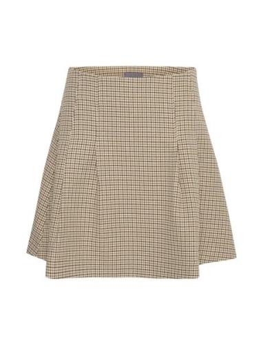 Cuastra Skirt Lyhyt Hame Beige Culture