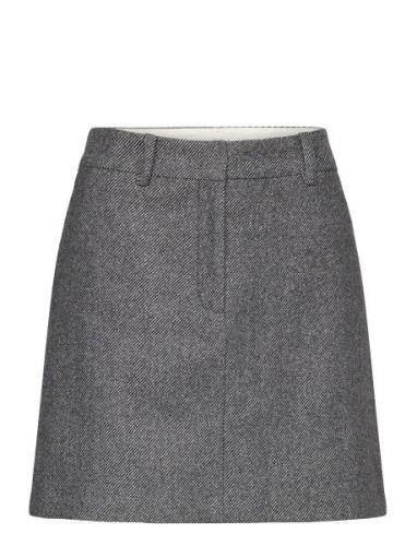 Woven Skirts Lyhyt Hame Black Marc O'Polo