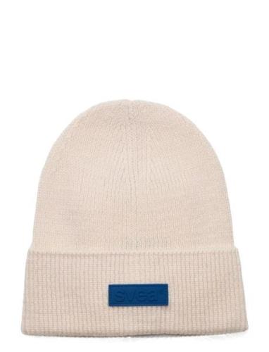 Svknight Beanie 3005 U Accessories Headwear Beanies Cream Svea