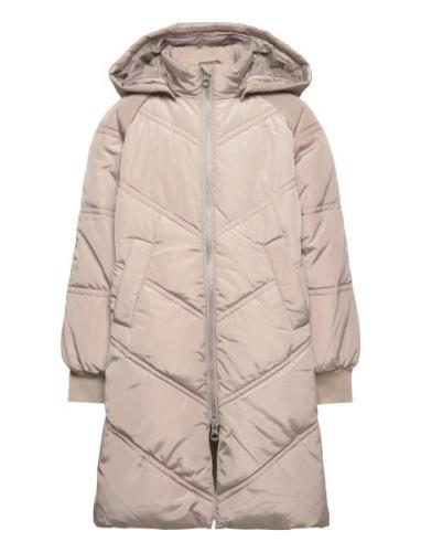 Pknelicity Puffer Jacket Tw Toppatakki Beige Little Pieces